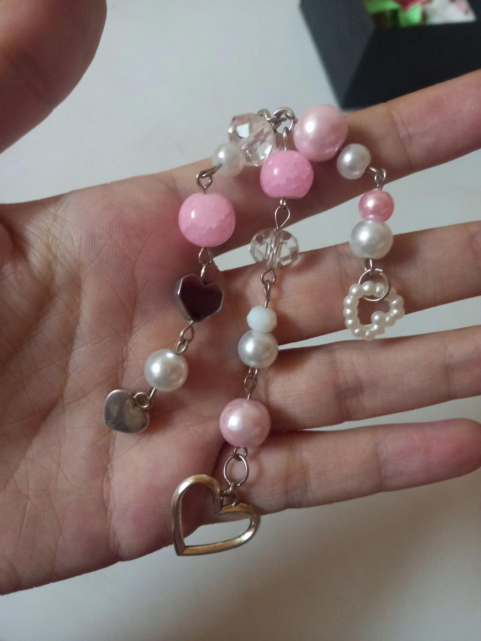 pink key/bag charm Preview Image