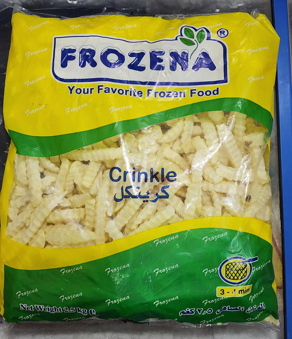 بطاطس كرينكل نصف مقلية ٢.٥كجم Image 1 Preview