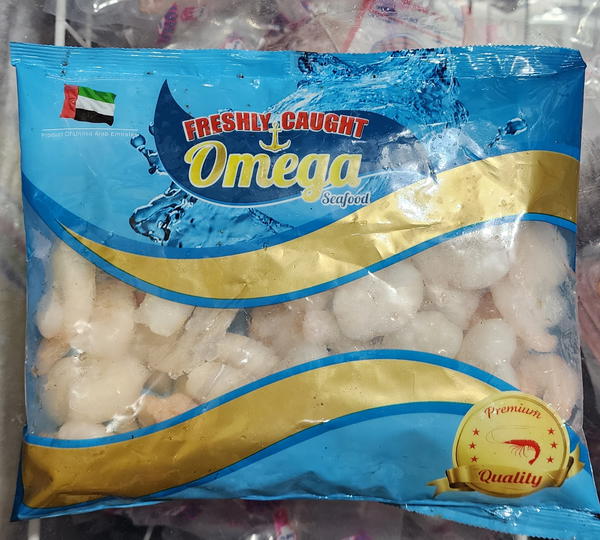 جمبرى مقشر وسط اوميجا٤٠٠جم Image 1 Preview