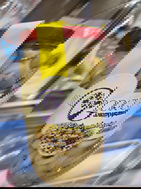 زيتون اخضر شرائح مخلي الجورجي  Image 1 Preview