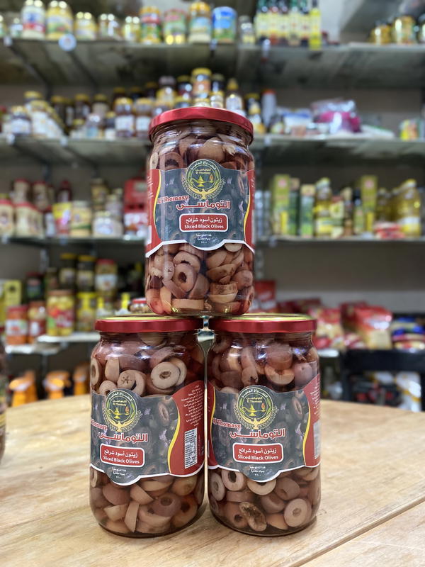 زيتون اسود شرائح مخلي التوماسي ٧٥٠ جم Image 1 Preview