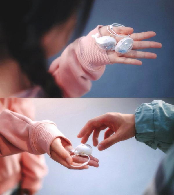 Kdrama Medallion Keys Whale🐳💗 Image 3 Preview