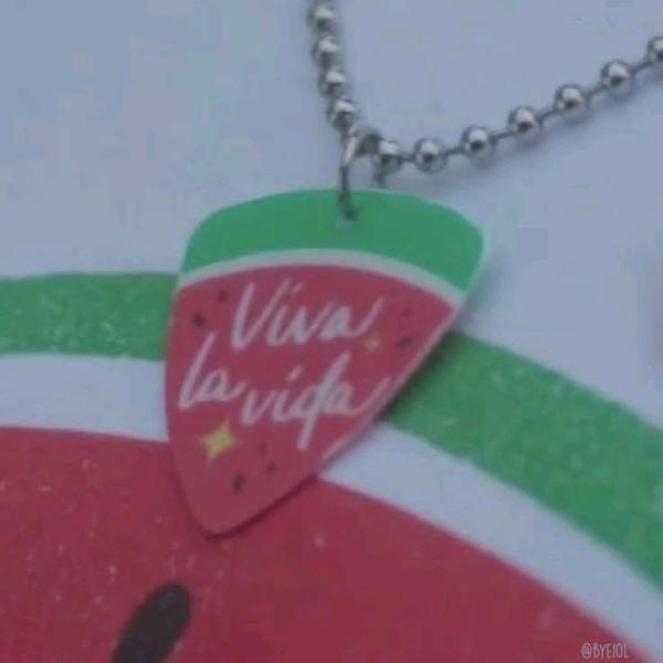 Sparkling watermelon necklace 🍉✨ Image 2 Preview