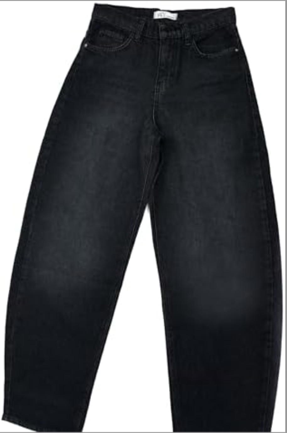 Wide Leg Barrel Fit Jeans Preview Image