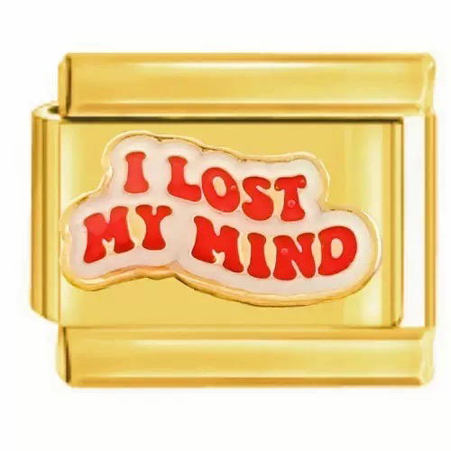 I lost my mind (gold) Image 1 Preview
