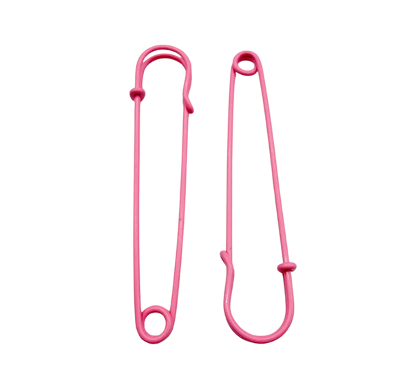 Safety pin - Pink (7.5cm) Image 1 Preview