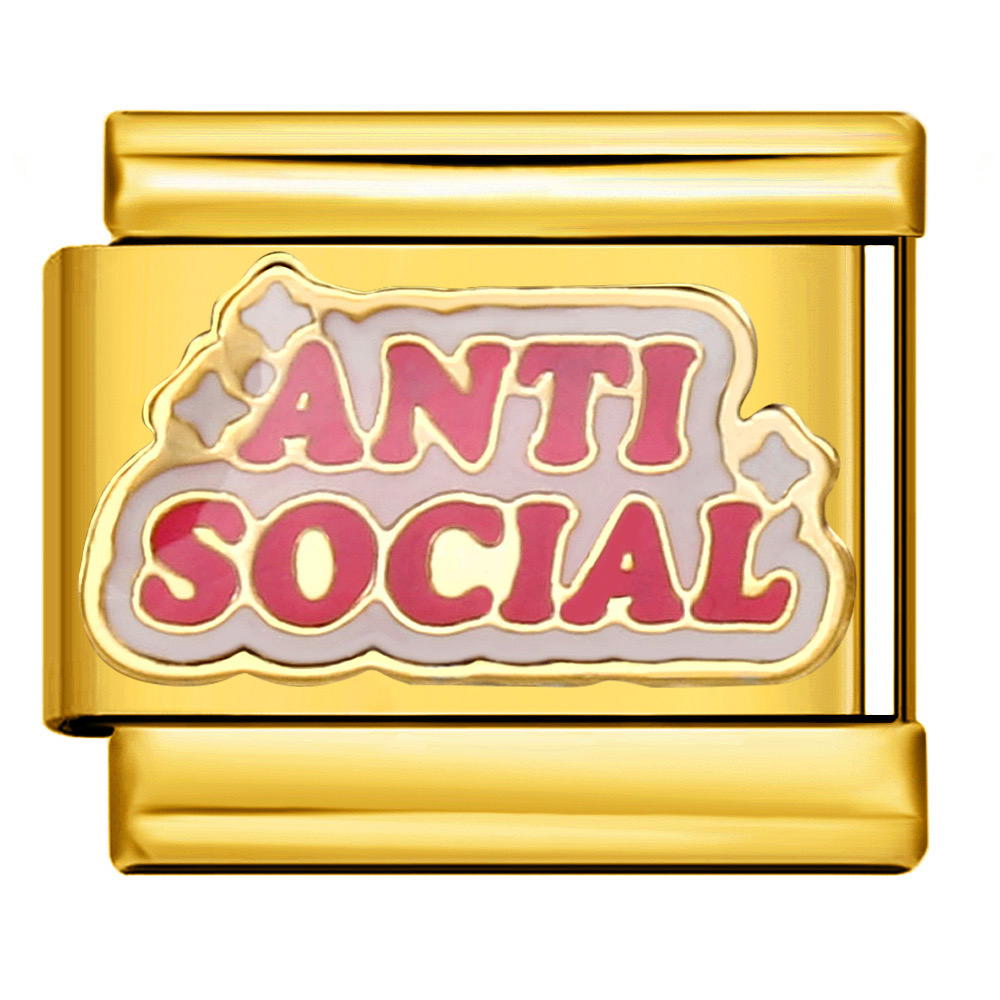 anti social (gold) Preview Image