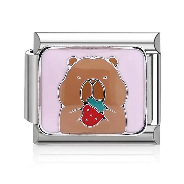 Capybara eating strawberry  Image 1 Preview