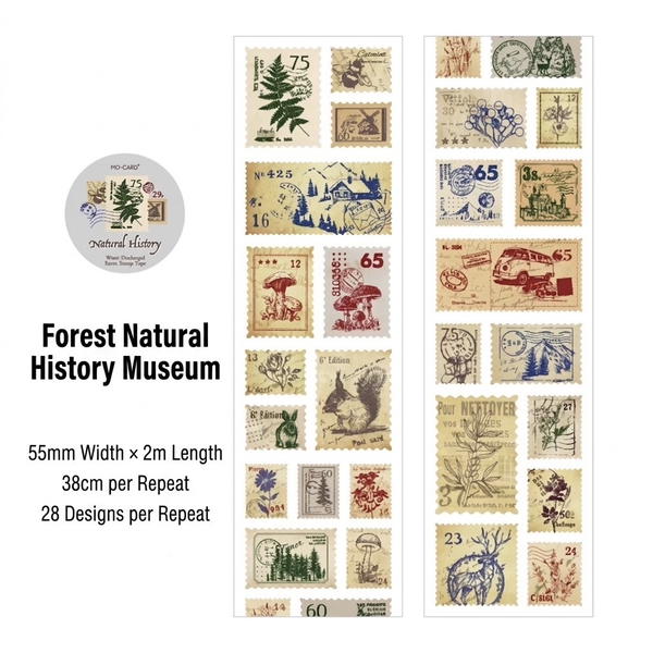 Natural History Stamp tape Image 1 Preview