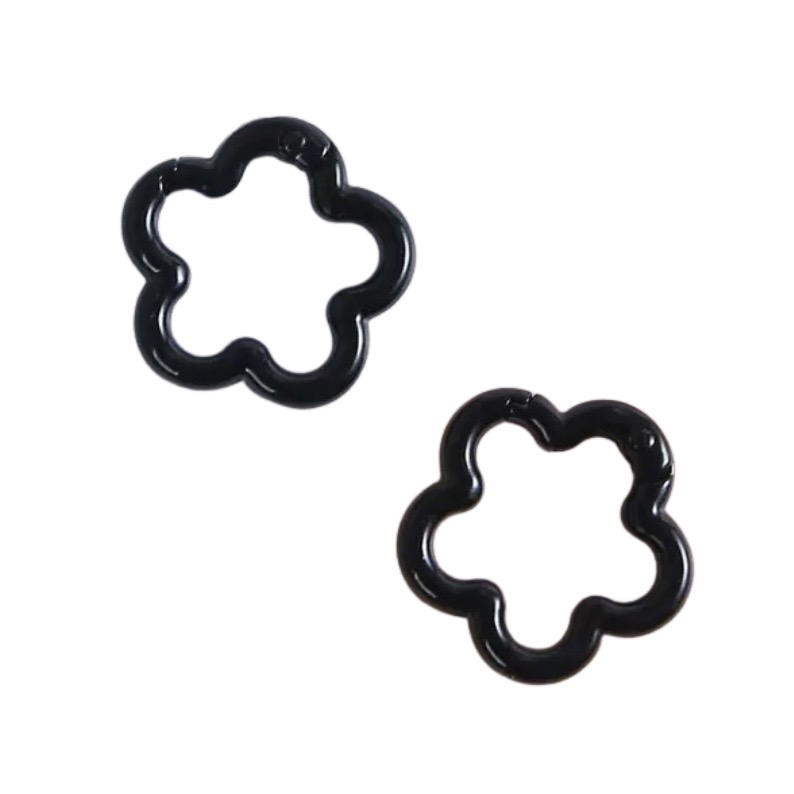 black flower carabiner  Preview Image