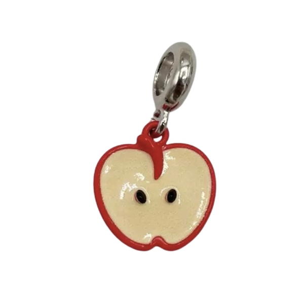 Charm bead - Red apple  Image 1 Preview