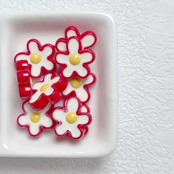 Charm bead - Red roses Image 1 Preview