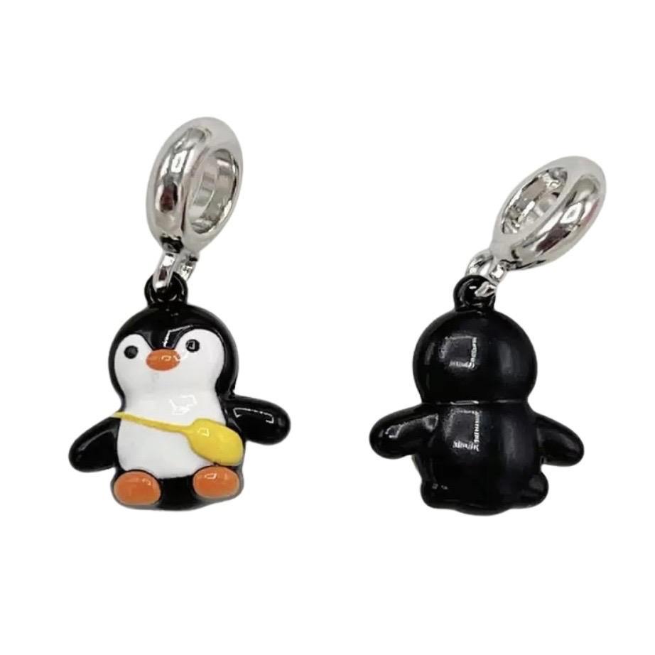 Charm bead - Penguin carrying bag Preview Image