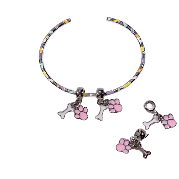 Charm bead - Pinkie paw 🐾  Image 2 Preview