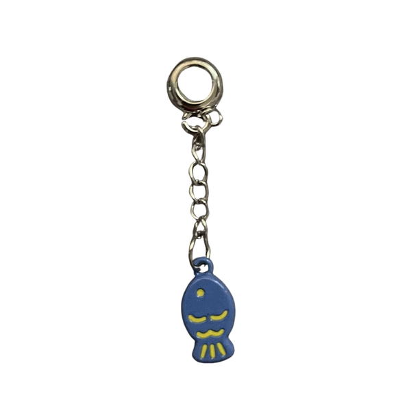 Charm bead - Blue fish Image 1 Preview