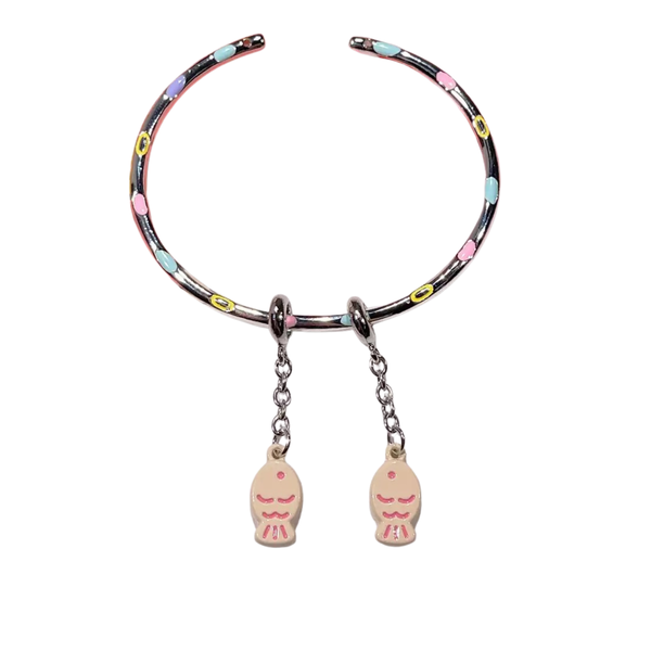 Charm bead - Creamy fish Image 2 Preview
