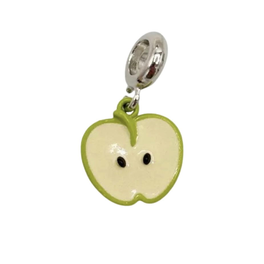 Charm bead - Green apple Preview Image