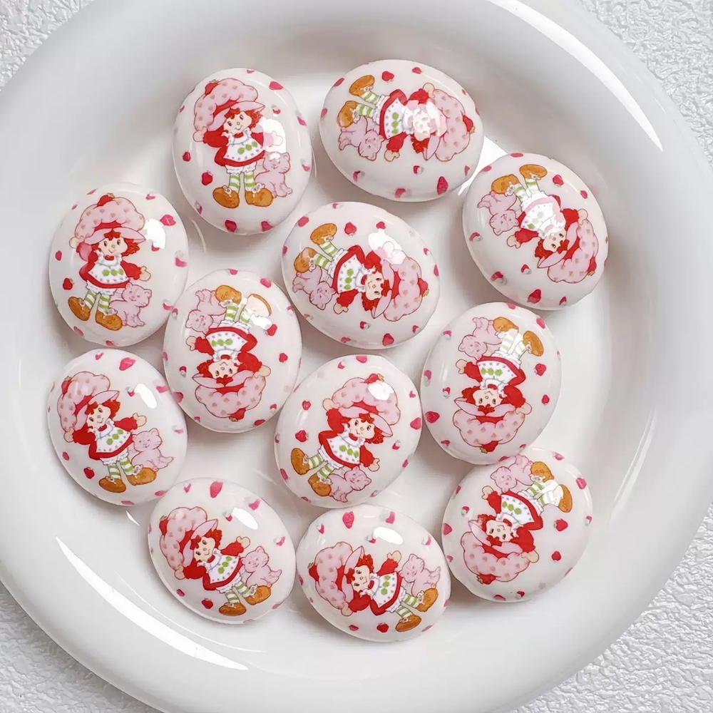 Charm bead - Strawberry Shortcake  Preview Image