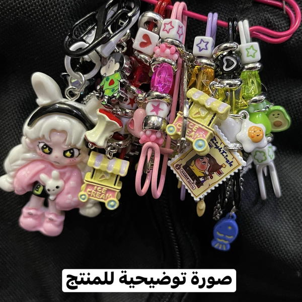 Charm bead - Burger & Fries Image 3 Preview