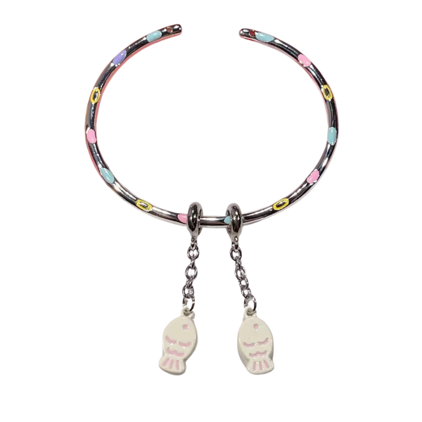 Charm bead - Butter yellow fish Image 2 Preview