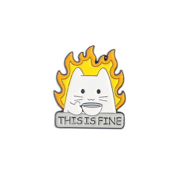 This is fine (lying) Image 1 Preview