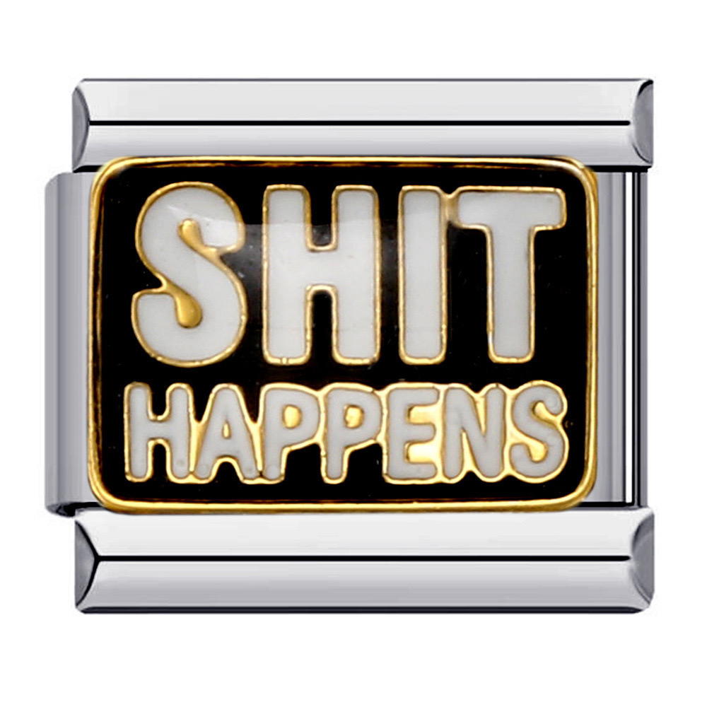 Shit happens (silver) Preview Image