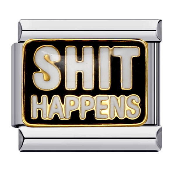 Shit happens (silver) Image 1 Preview