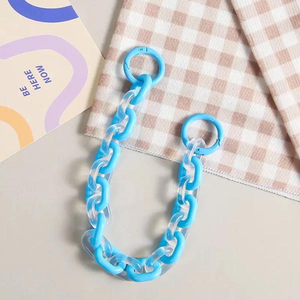Phone strap - Baby blue Image 1 Preview