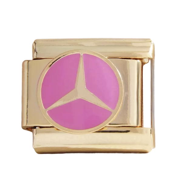 Pink Mercedes (gold) Image 1 Preview