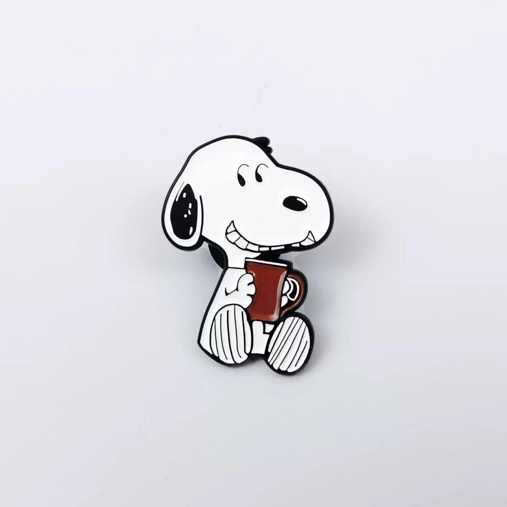 Snoopy drinking coffee  Preview Image