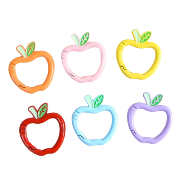 orange apple carabiner  Image 2 Preview