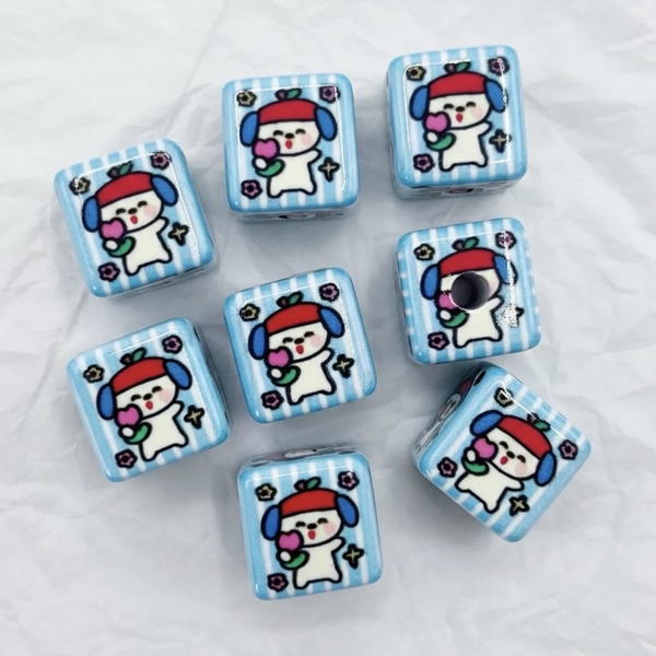 Square beads - Flower pup Image 1 Preview