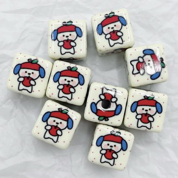 Square beads - Apple pup Image 1 Preview