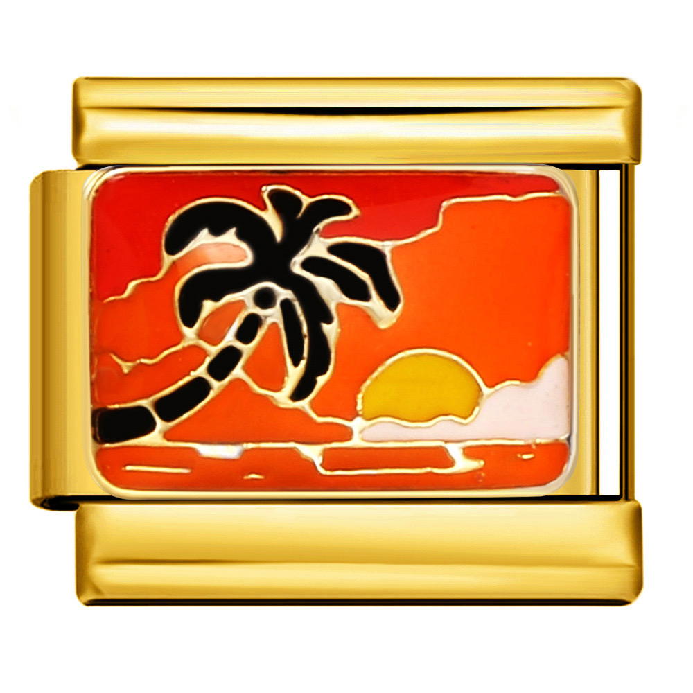 Tropical Sunset (gold) Preview Image