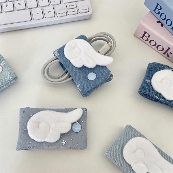 Stars light jeans - earphone holder  Image 2 Preview