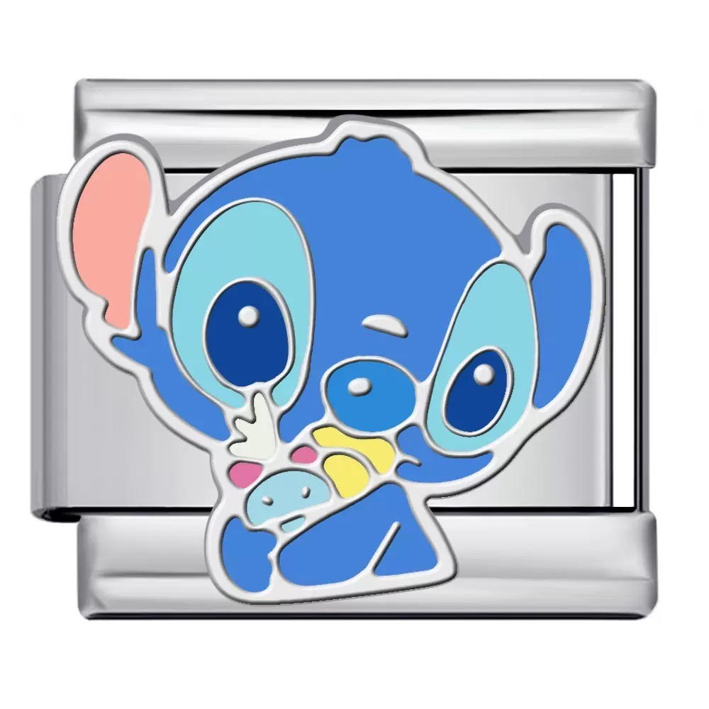 Stitch holding plushie Preview Image