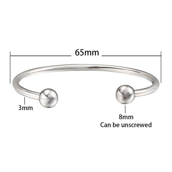 Cuff bracelet (65mm) Image 3 Preview