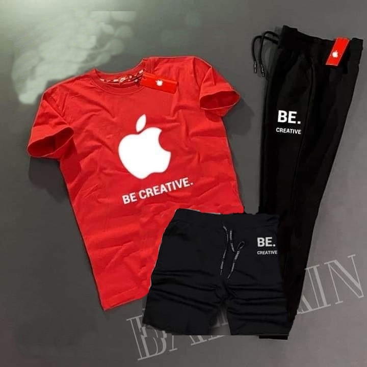 ترنج صيفي Apple ثلاث قطع (بنطلون -شورت-تيشرت) Preview Image