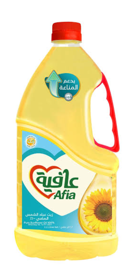عافيه زيت عباد الشمس 2.2 لتر Preview Image
