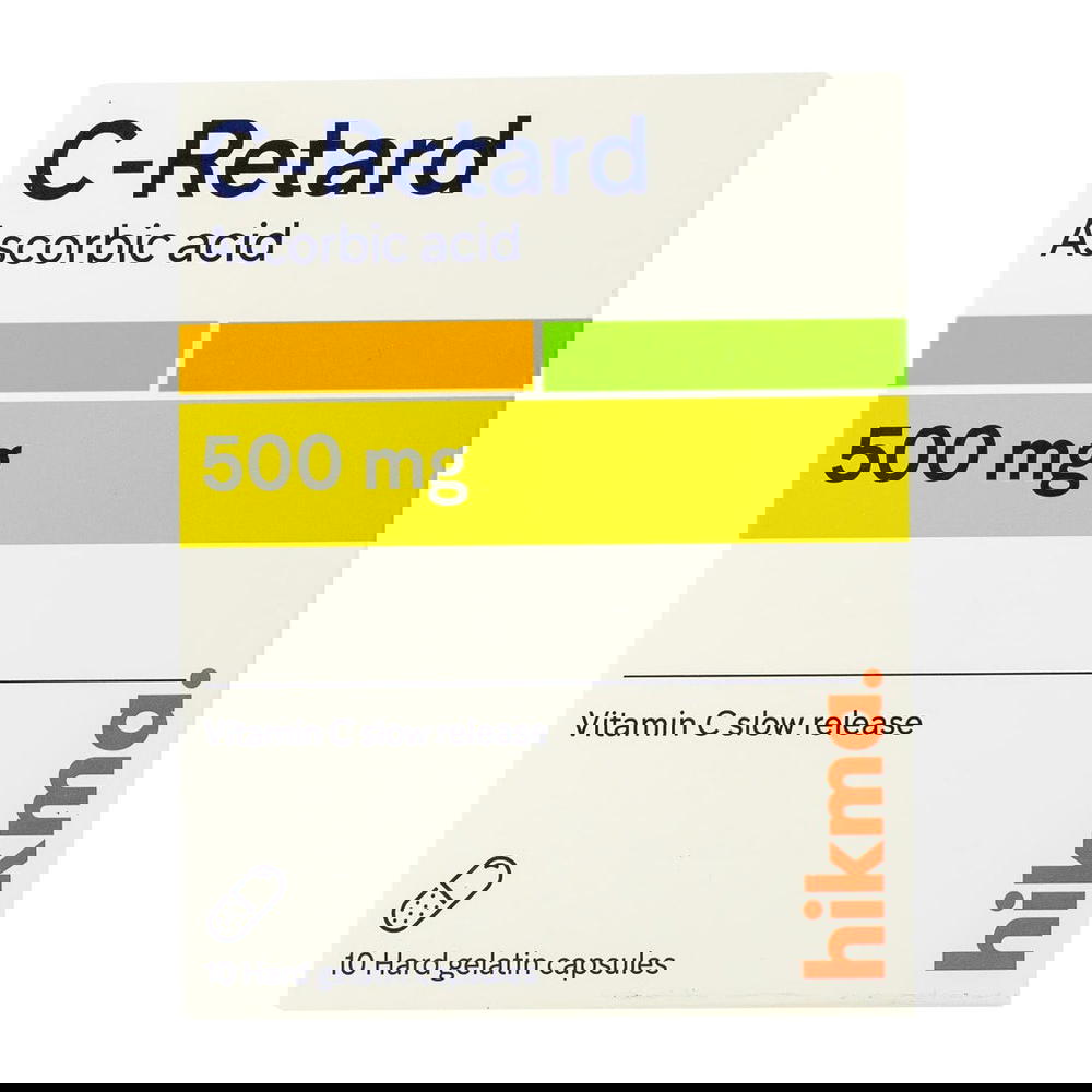 C-Retard 500mg 20Cap Preview Image