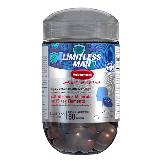 Limitless Man Multi gummies 90Gummies Preview Image