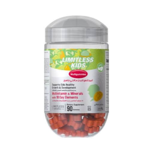 Limitless Kid Multigummies 90 Gummies Image 1 Preview