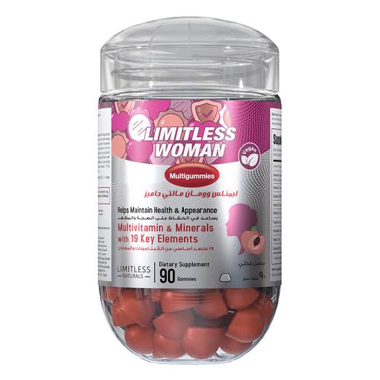 Limitless Women Multi gummies 90Gummies  Preview Image