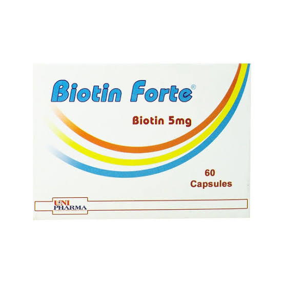 Biotin forte 5mg| 60 Cap Preview Image