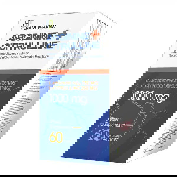 Arginine +Citrulline 60 tablet  Image 1 Preview