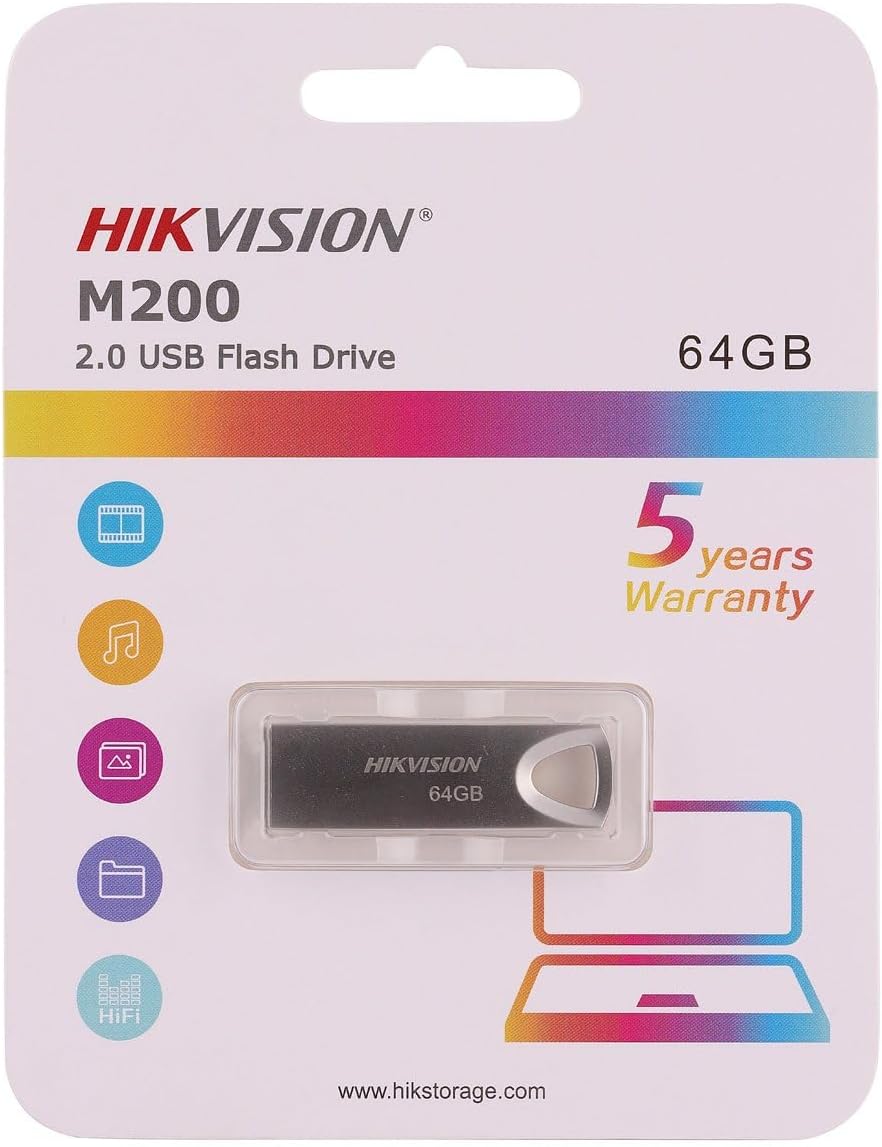 فلاشة HIKVISION – 64GB – USB 3.0 – خفيفة وسريعة وآمنة Preview Image