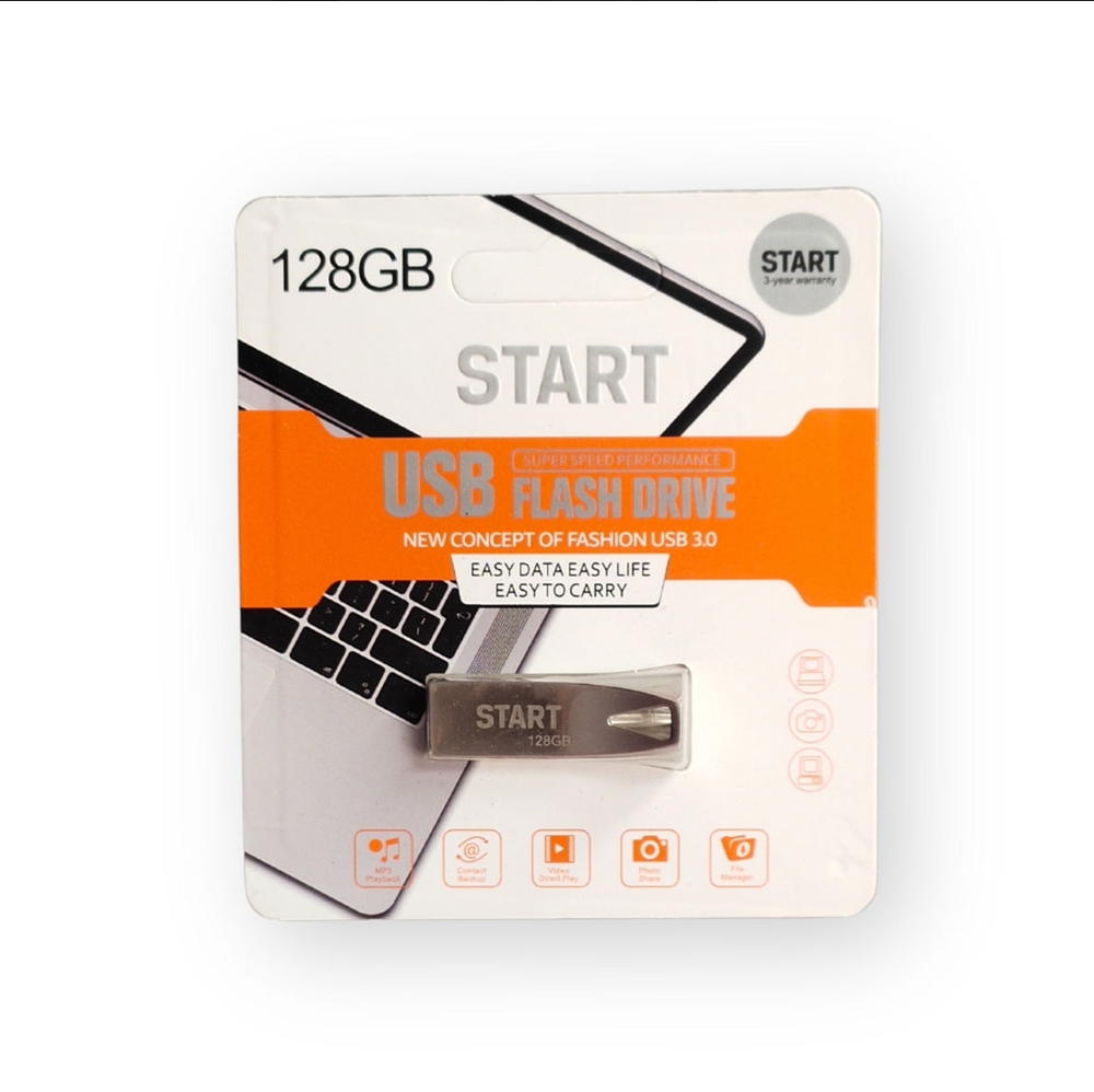 فلاشة معدني فائق السرعة 128 - 3.0 USB جيجابايت Preview Image