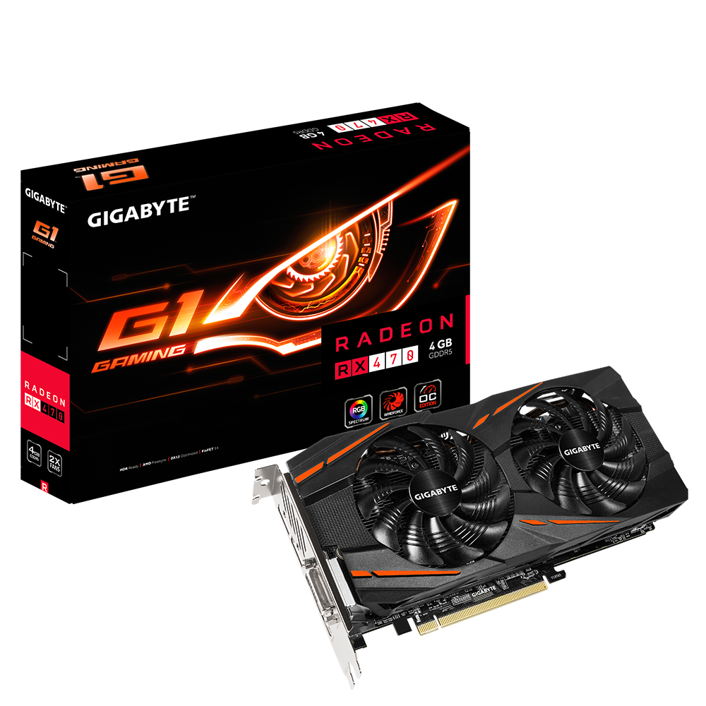 كرت شاشة AMD Radeon RX 470 4GB – أداء ممتاز وسعر اقتصادي Preview Image