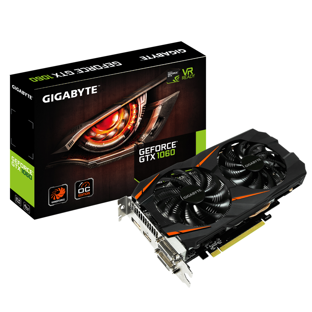 كرت شاشة NVIDIA GeForce GTX 1060 6GB – أداء قوي وموثوق للألعاب Preview Image
