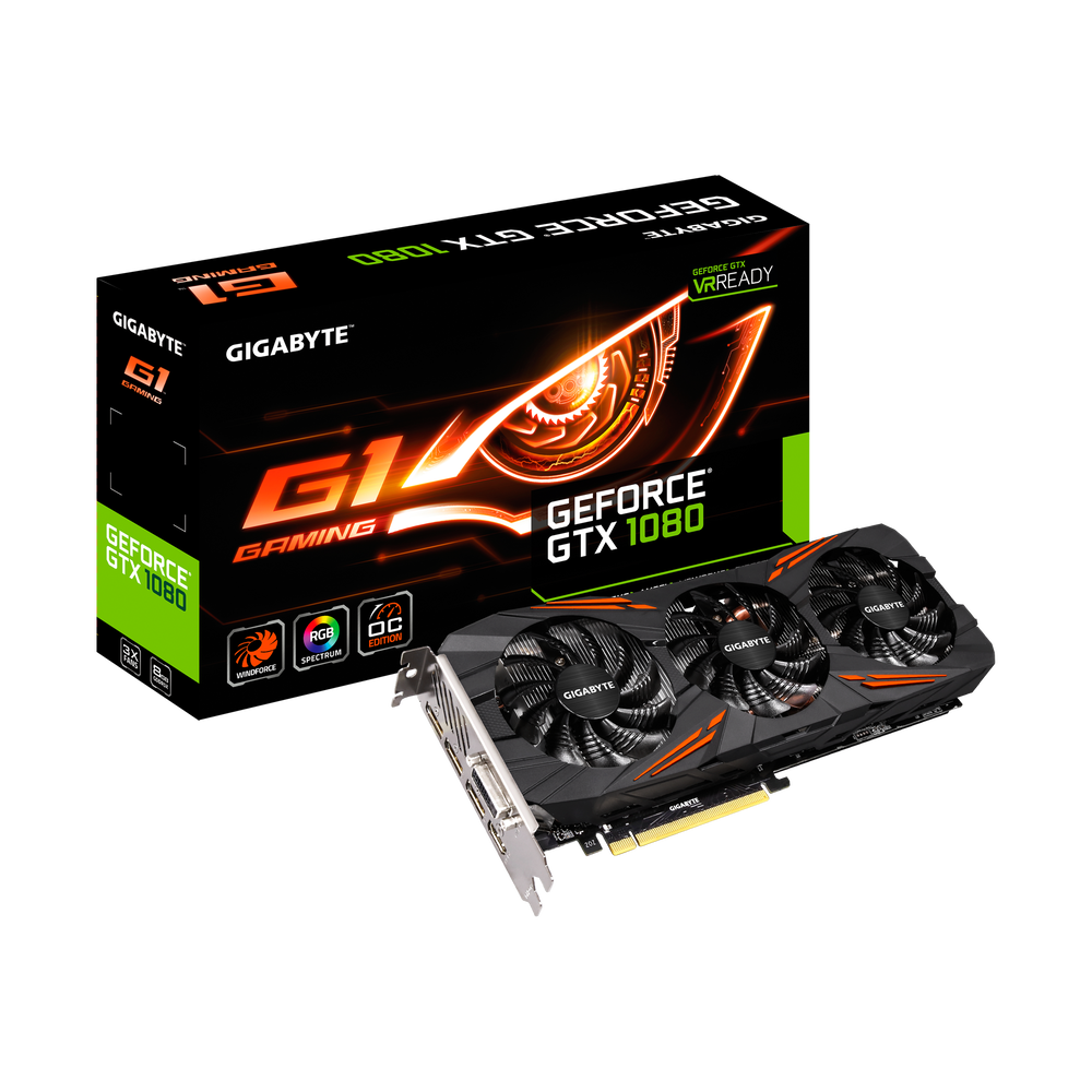 كرت شاشة NVIDIA GeForce GTX 1080 8GB – أداء فلاجشيب بأسعار الفئة المتوسطة Preview Image